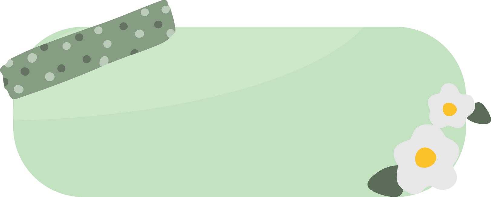 Cute spring paper notes sheet memo washi tape and flower